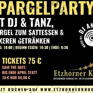 23.05.2026 - Spargelparty & DJ AnVo